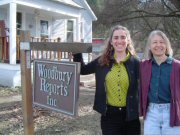 Lisa Sutton and Rhea Verbanic stopped by Woodbury Reports